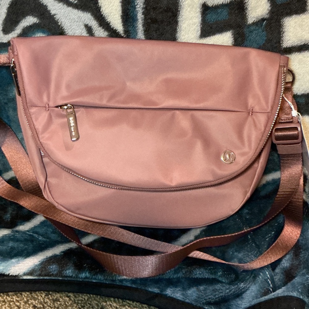 Lululemon Athletica Dusty Rose Crossbody Bag